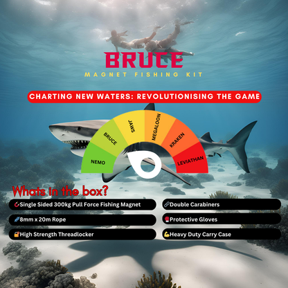 BRUCE 300KG [BEGINNER MAGNET FISHING KIT]