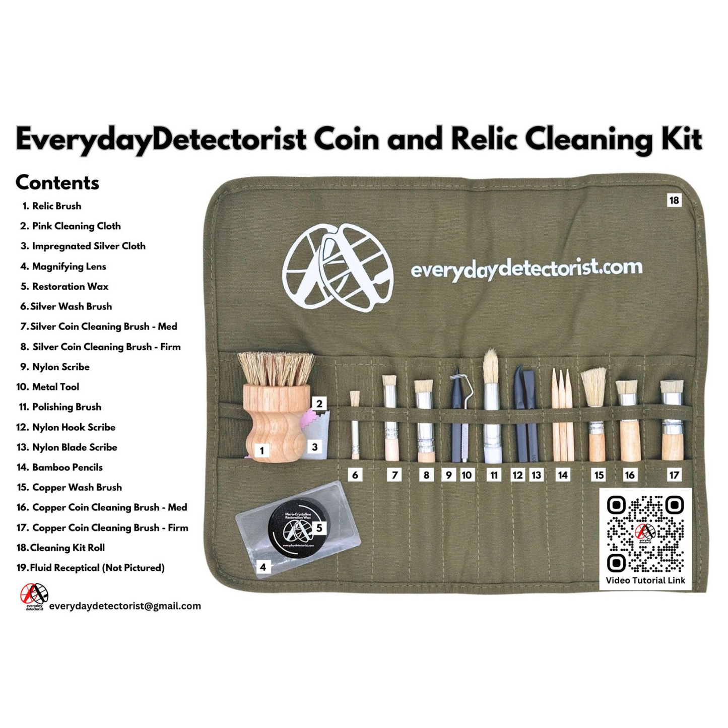 Coin & Relic Cleaning Kit