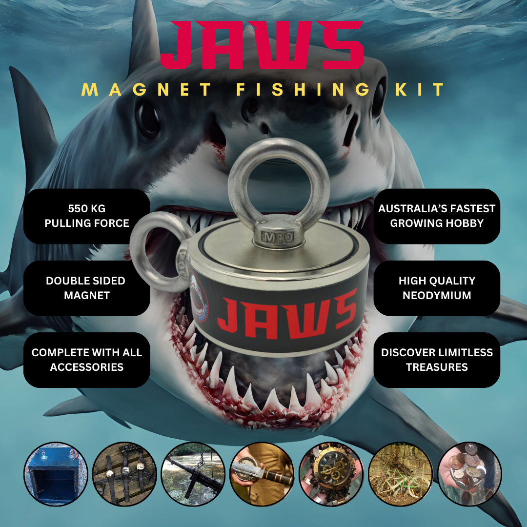 JAWS 550KG [DELUXE MAGNET FISHING KIT]