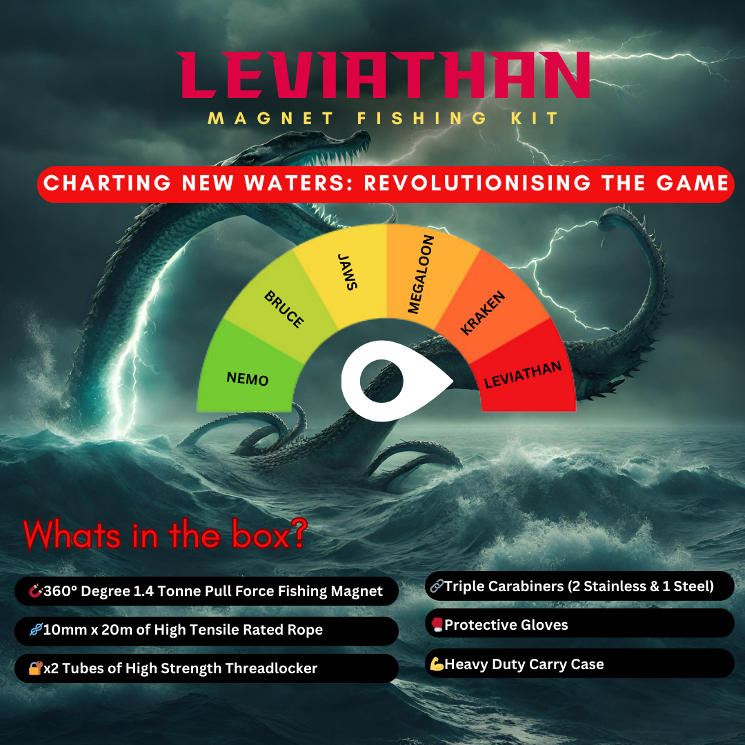 LEVIATHAN 1400KG [360° MAGNET FISHING KIT]