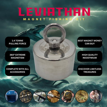 LEVIATHAN 1400KG [360° MAGNET FISHING KIT]