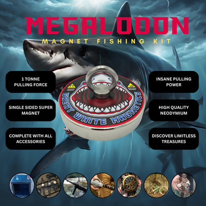 MEGALODON 1000kg [EXPERT MAGNET FISHING KIT]