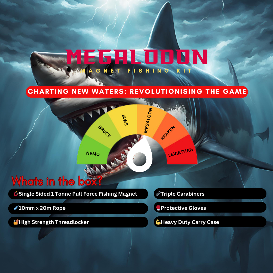 MEGALODON 1000kg [EXPERT MAGNET FISHING KIT]