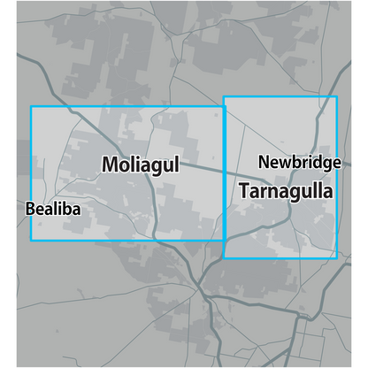 VIC Moliagul Tarnagulla GOLD MAP