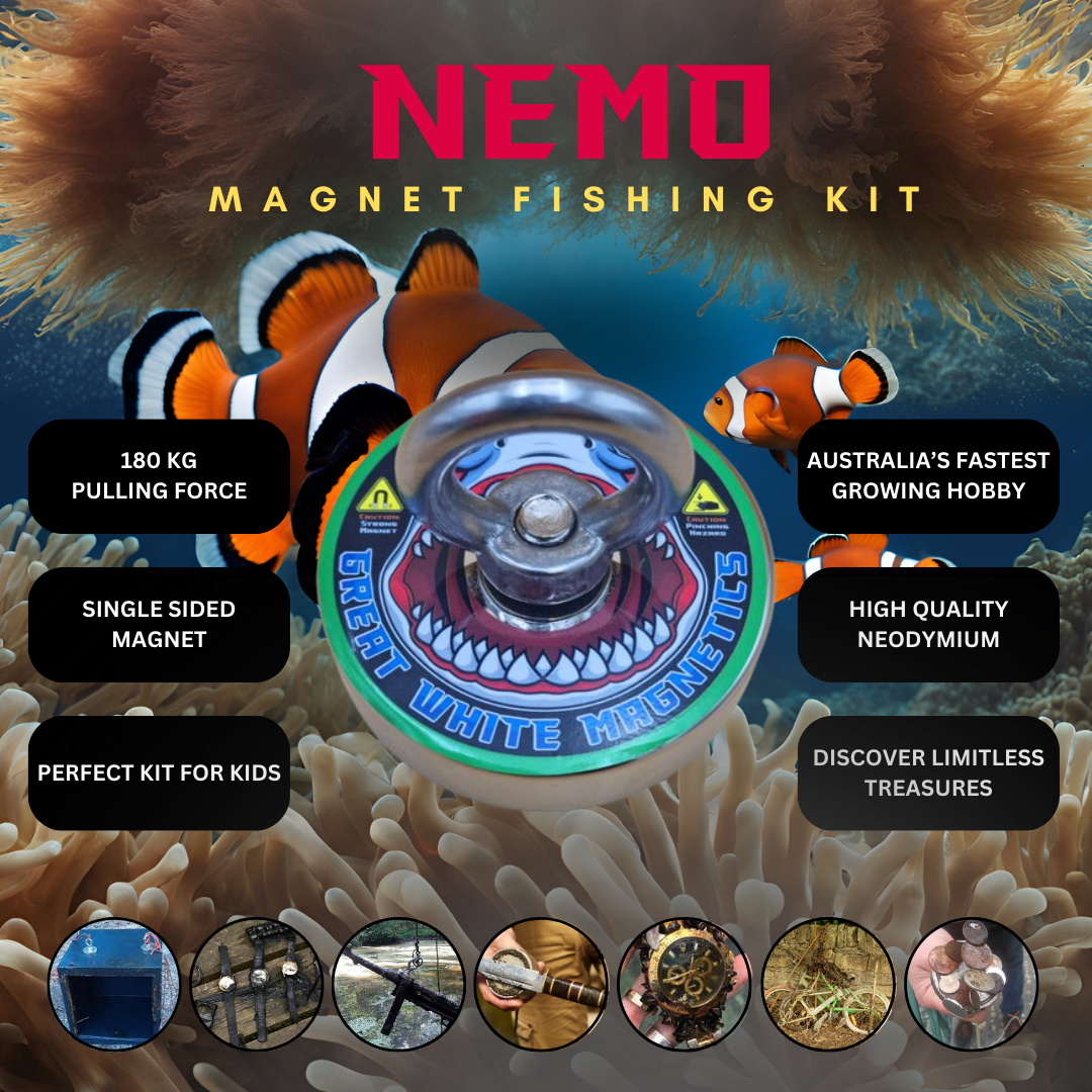 NEMO 180KG [KIDS MAGNET FISHING KIT]